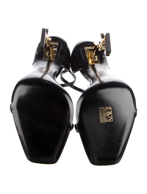 Saint Laurent Patent Leather Sandals