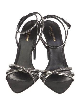 Saint Laurent Ava Leather Sandals