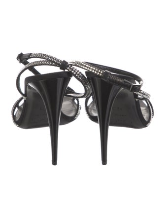 Saint Laurent Ava Leather Sandals