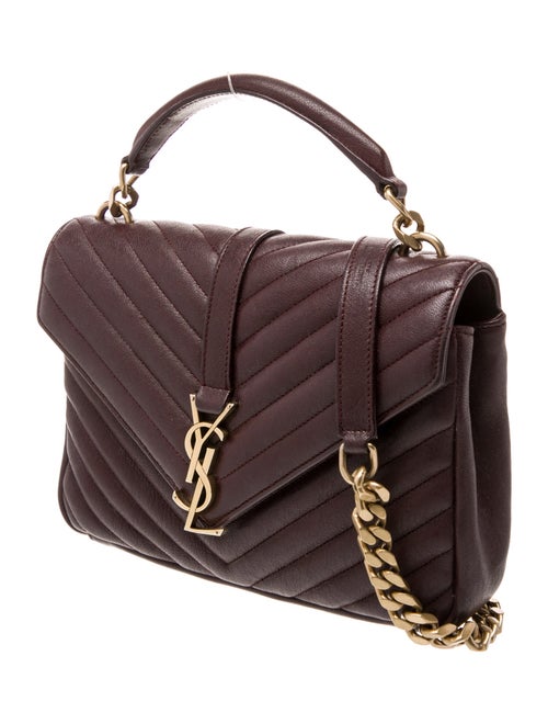 Saint Laurent Chevron College Medium