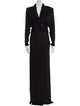 Saint Laurent Silk Long Dress