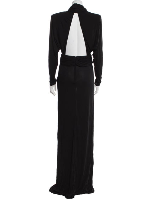 Saint Laurent Silk Long Dress