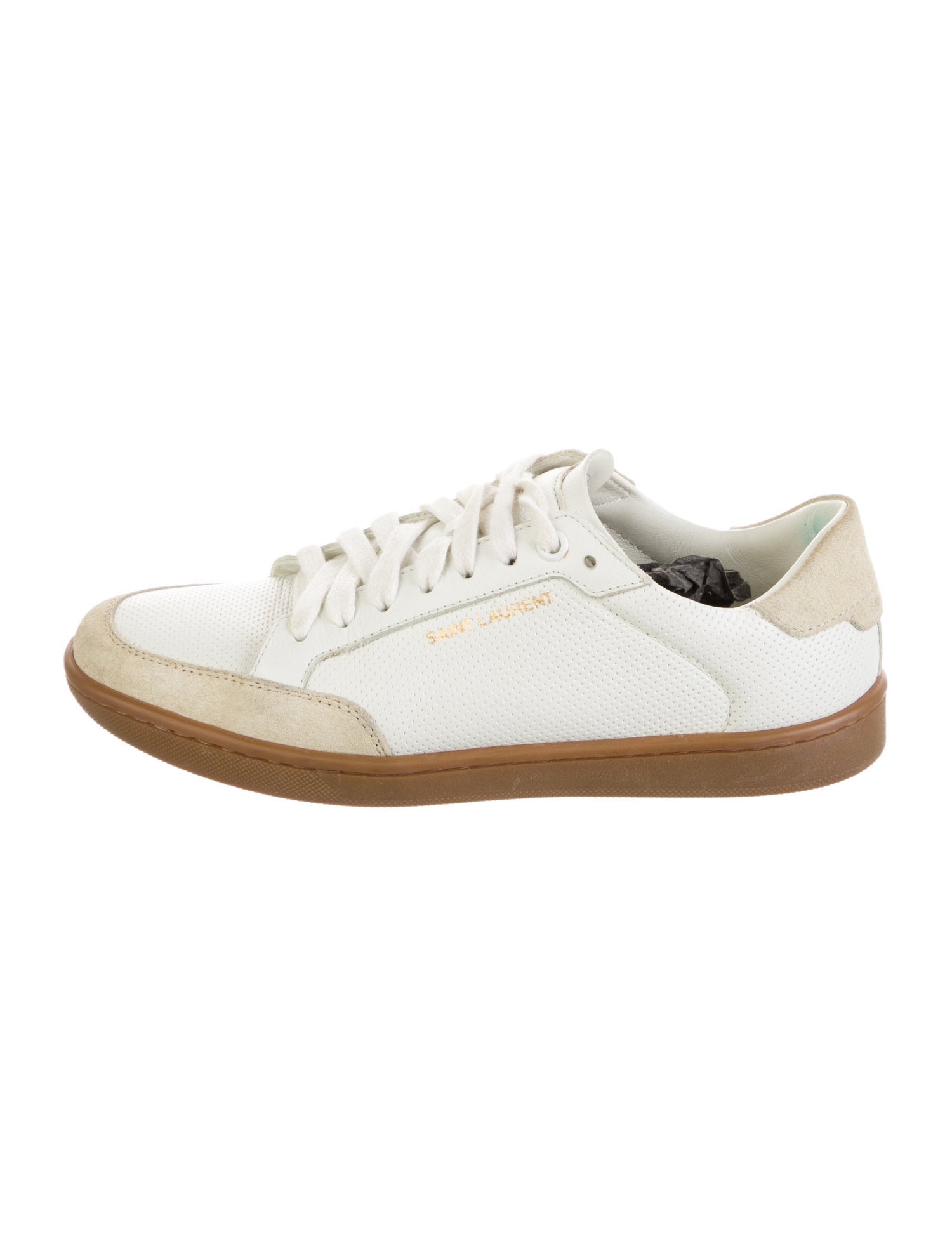 Saint Laurent Leather Sneakers
