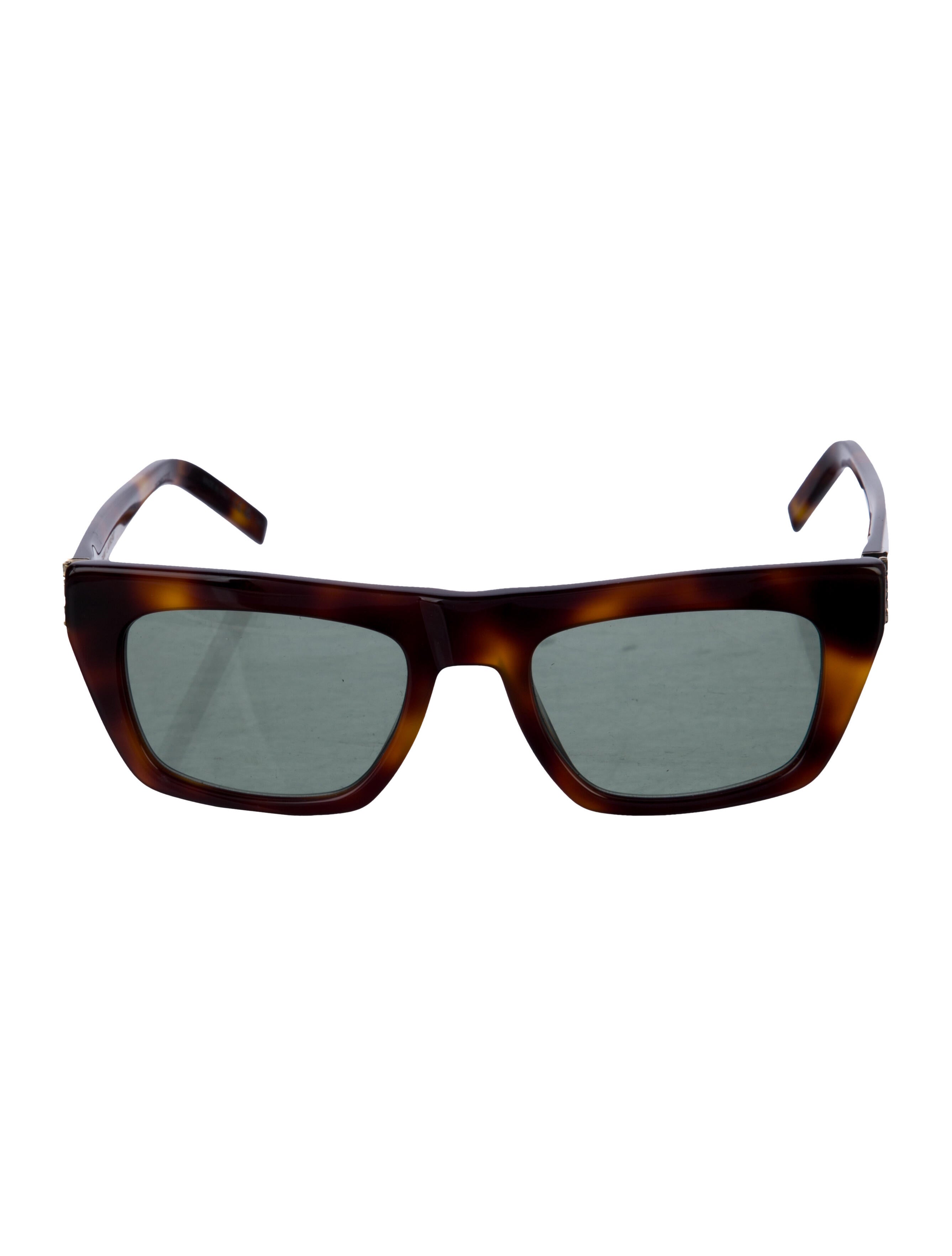 Saint Laurent Square Tinted Sunglasses