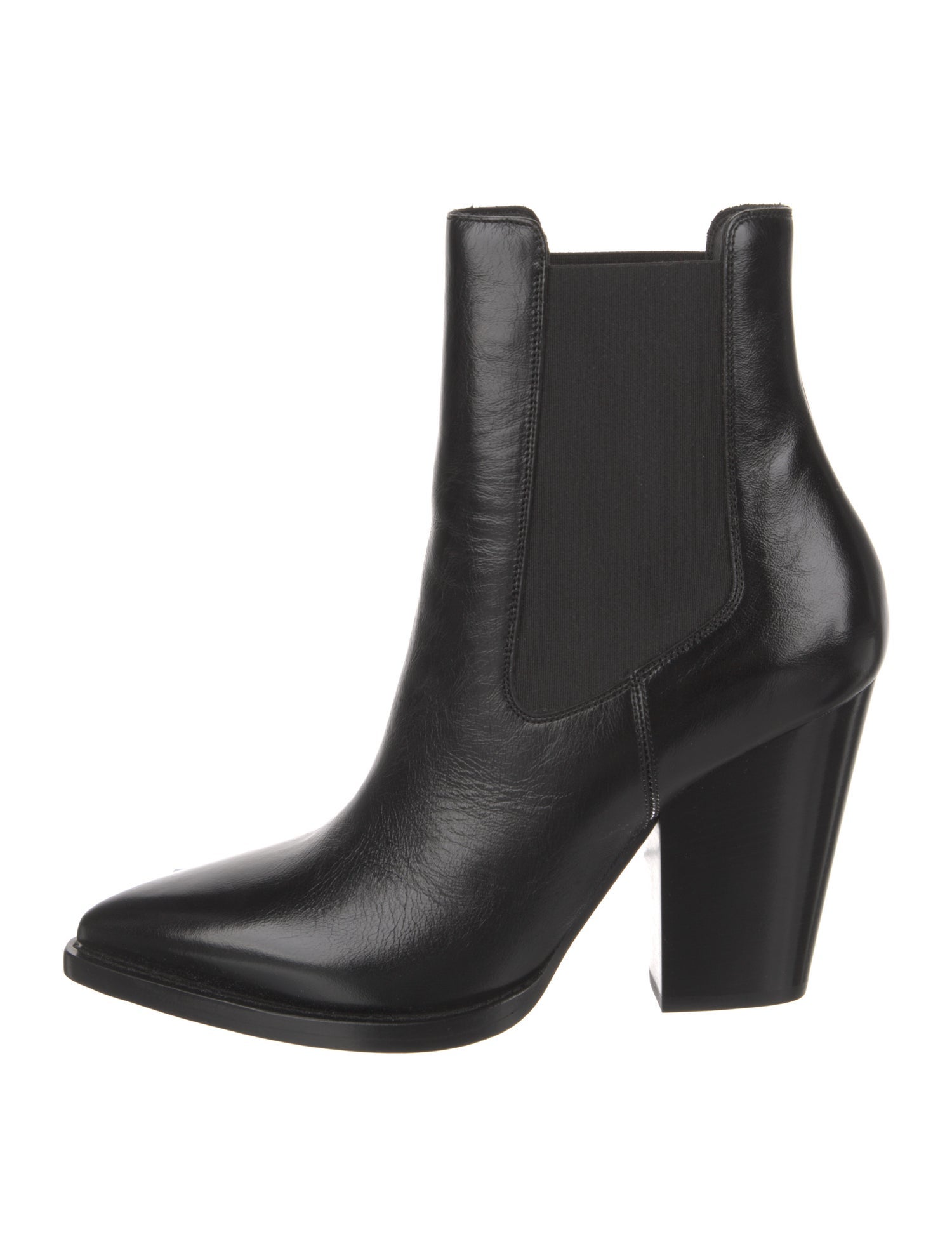 Saint Laurent Leather Chelsea Boots