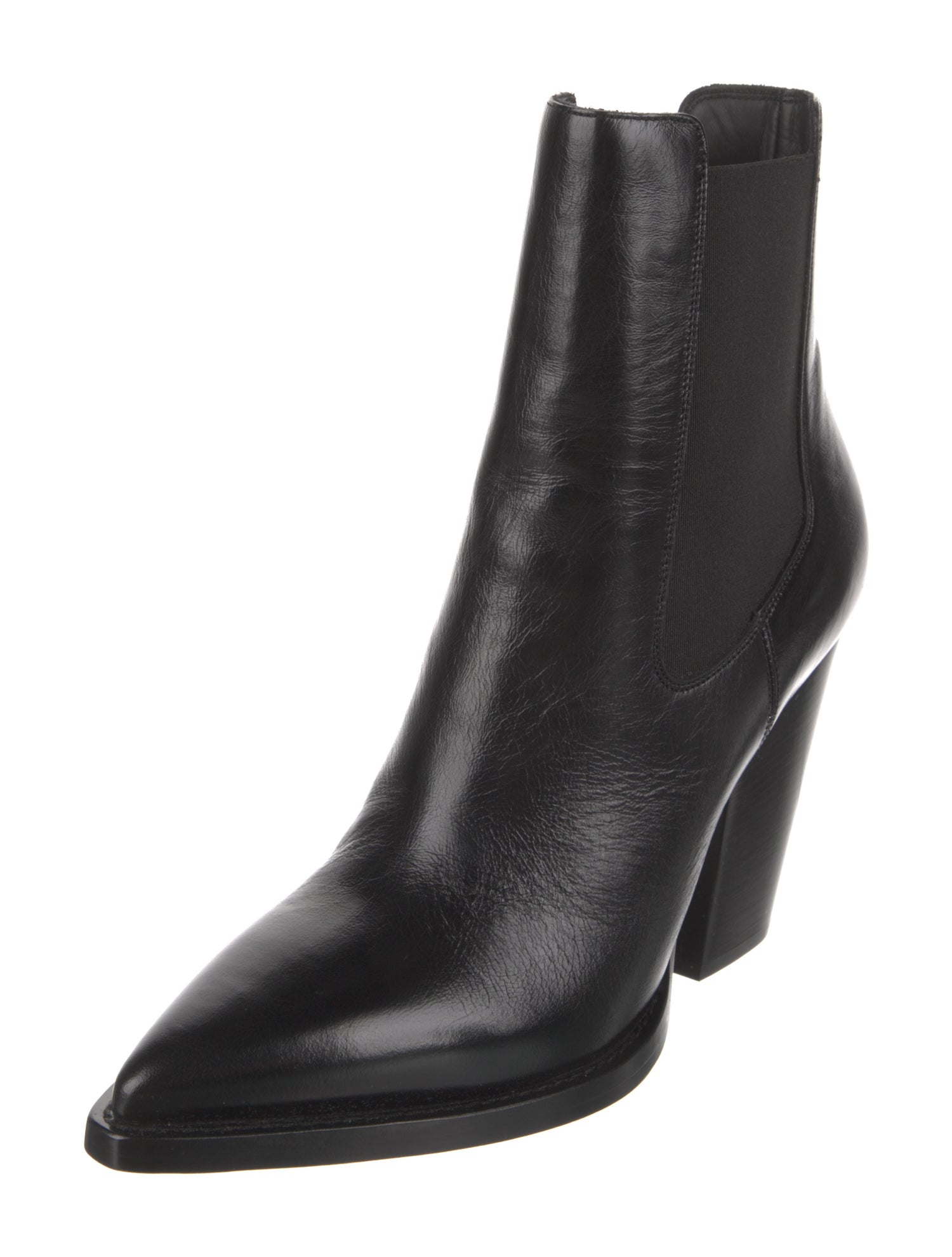 Saint Laurent Leather Chelsea Boots