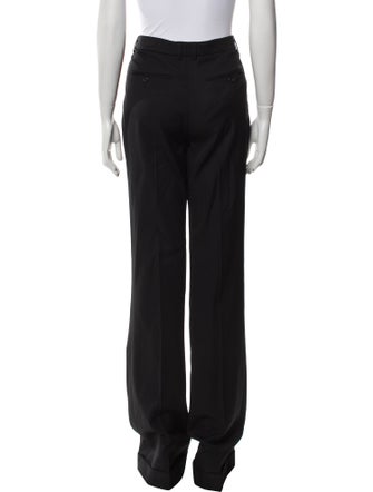 Saint Laurent Wool Wide Leg Pants