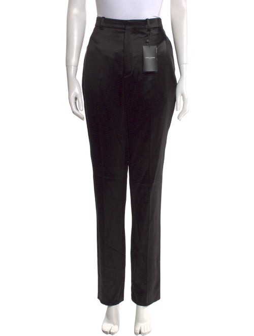 Saint Laurent Silk Straight Leg Pants