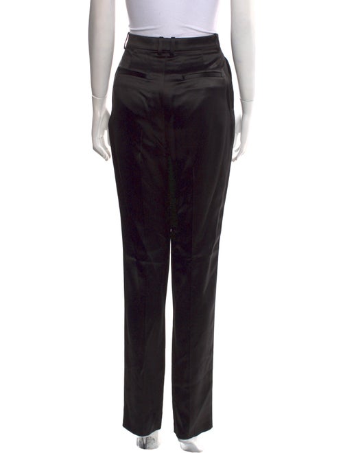 Saint Laurent Silk Straight Leg Pants