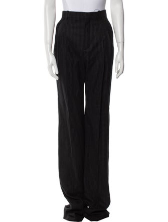 Saint Laurent Wool Wide Leg Pants