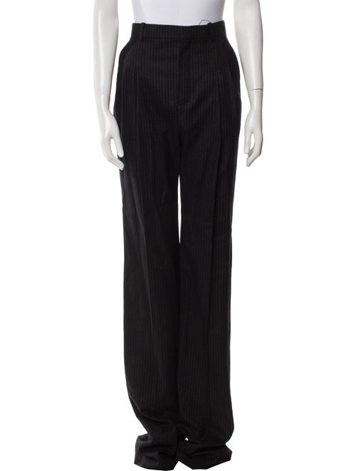 Saint Laurent Wool Wide Leg Pants