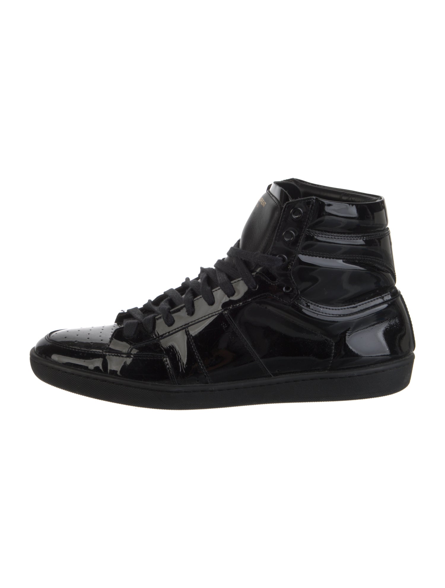 Saint Laurent Patent Leather Sneakers