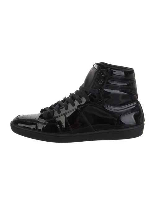 Saint Laurent Patent Leather Sneakers