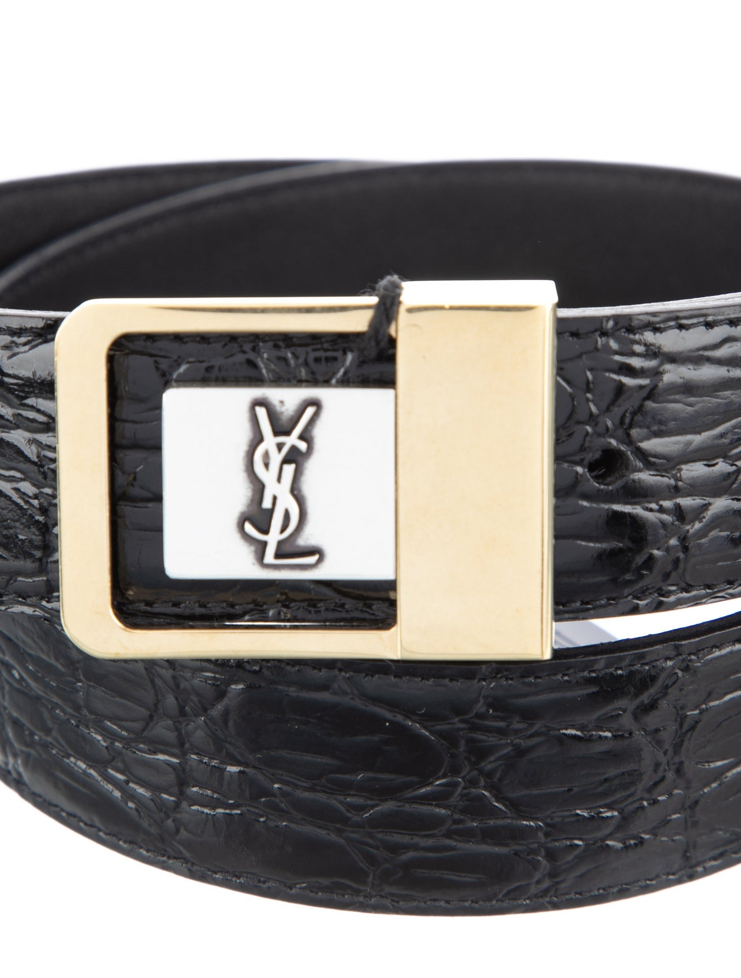 Saint Laurent Leather Belt