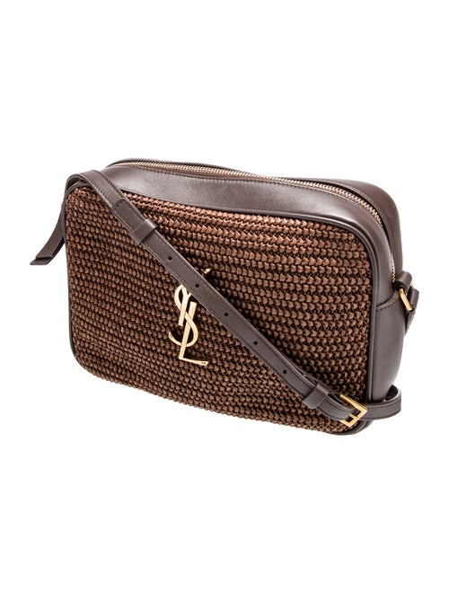 Saint Laurent Raffia Lou Camera