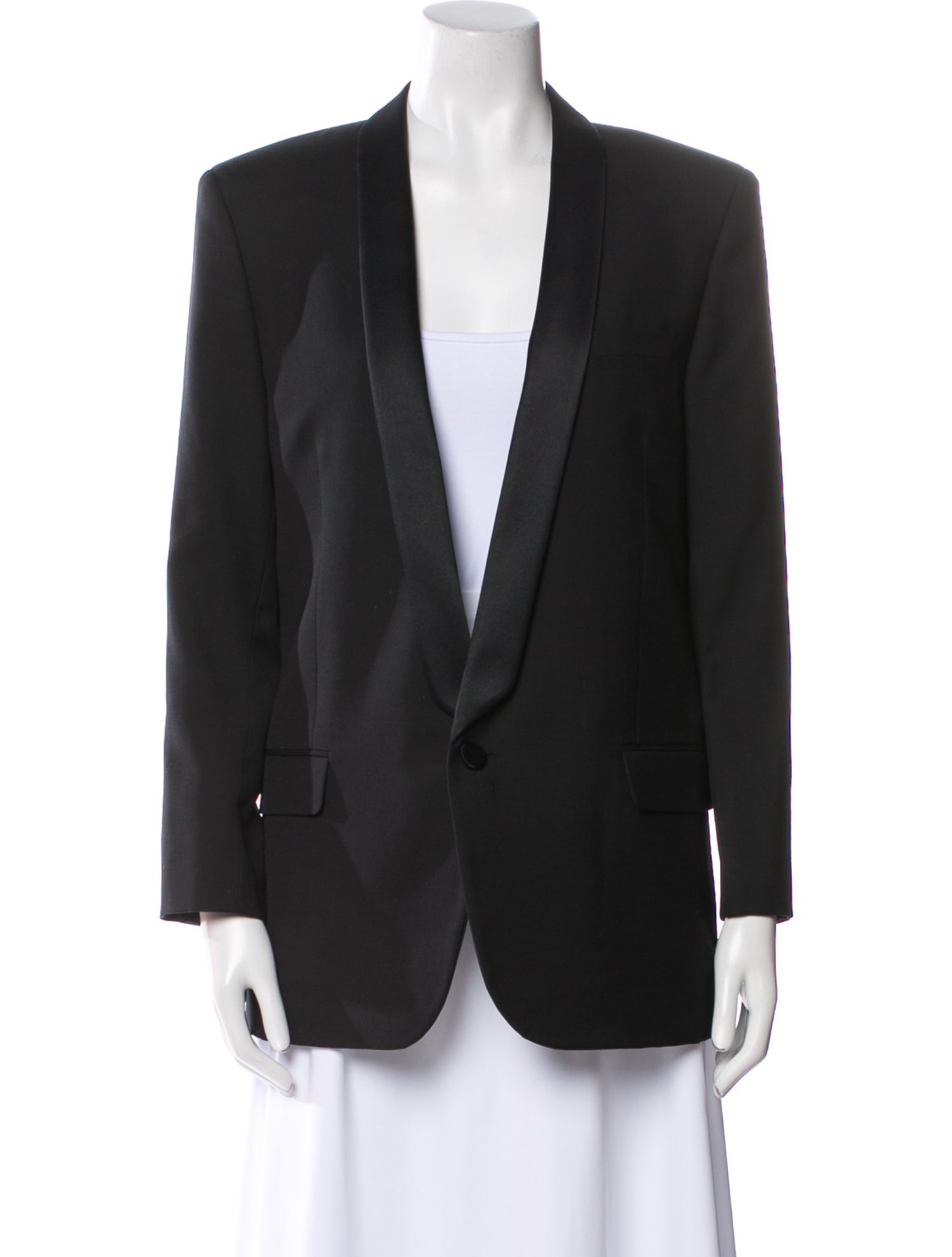 Saint Laurent Virgin Wool Blazer