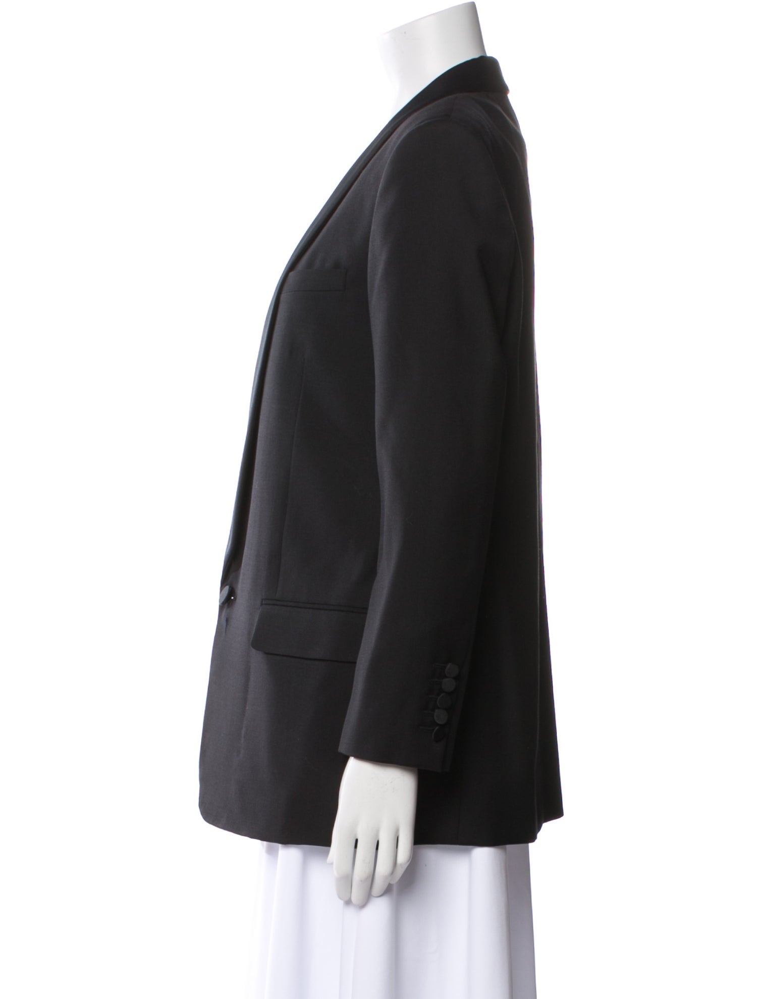 Saint Laurent Virgin Wool Blazer
