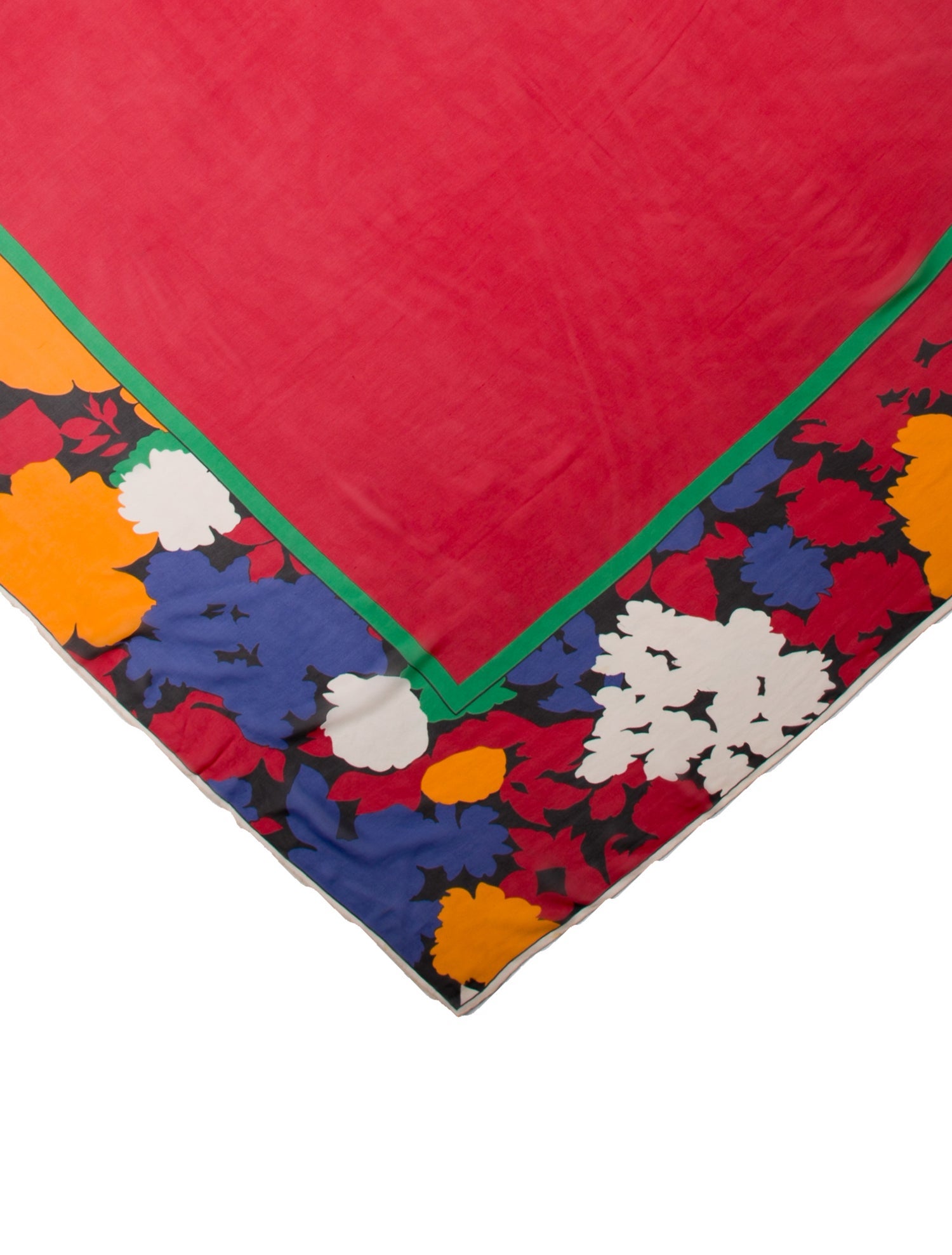 Saint Laurent Silk Printed Scarf