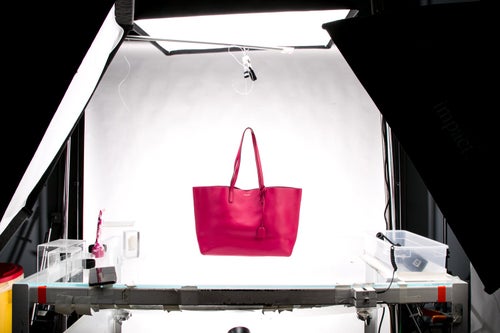 Saint Laurent Leather Tote