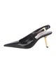 Saint Laurent Patent Leather Slingback Pumps