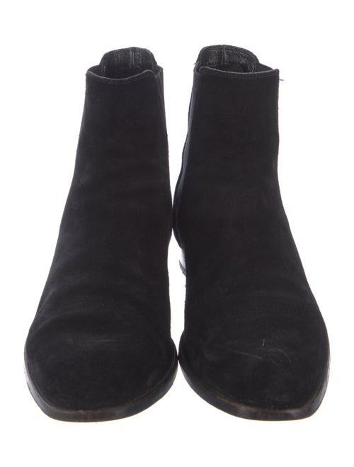 Saint Laurent Suede Chelsea Boots