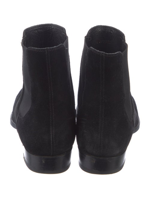 Saint Laurent Suede Chelsea Boots
