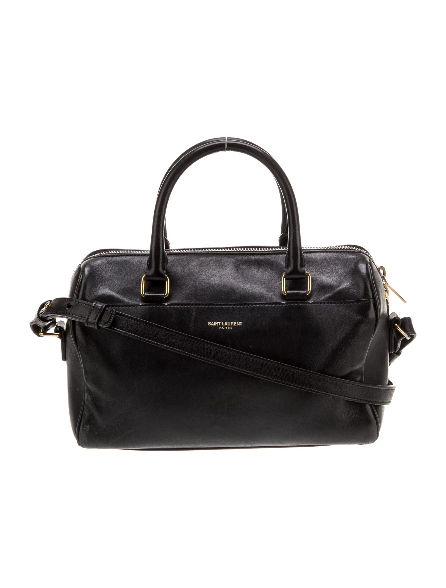 Saint Laurent Leather Top Handle Bag