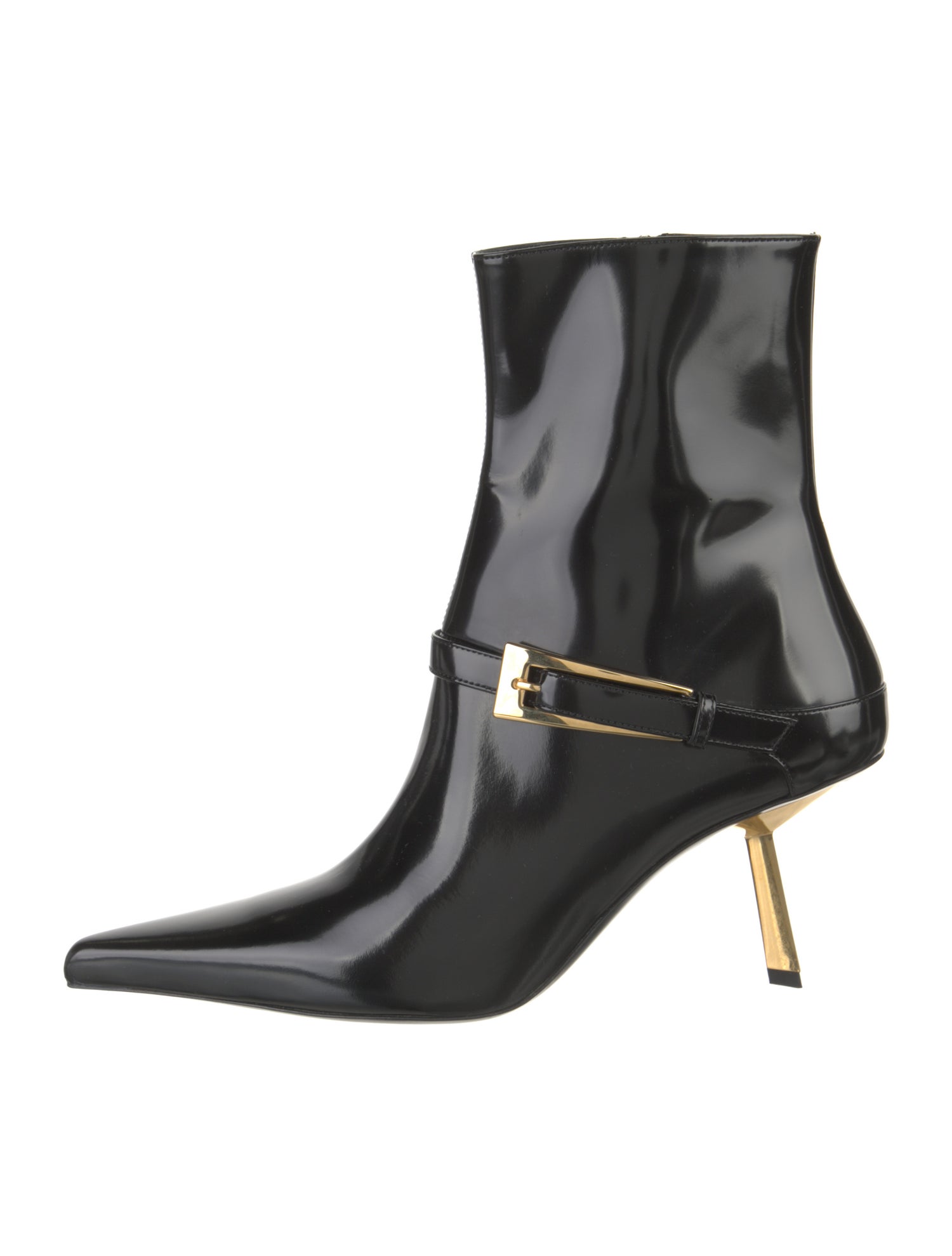 Saint Laurent Patent Leather Rain Boots