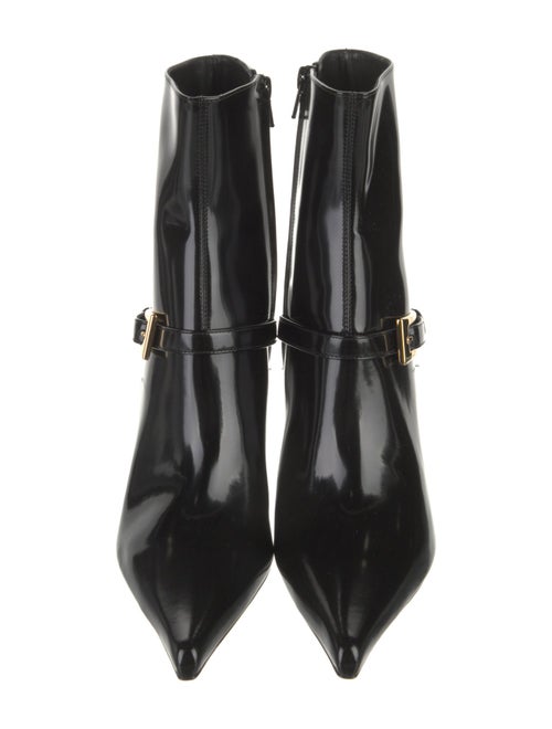 Saint Laurent Patent Leather Rain Boots