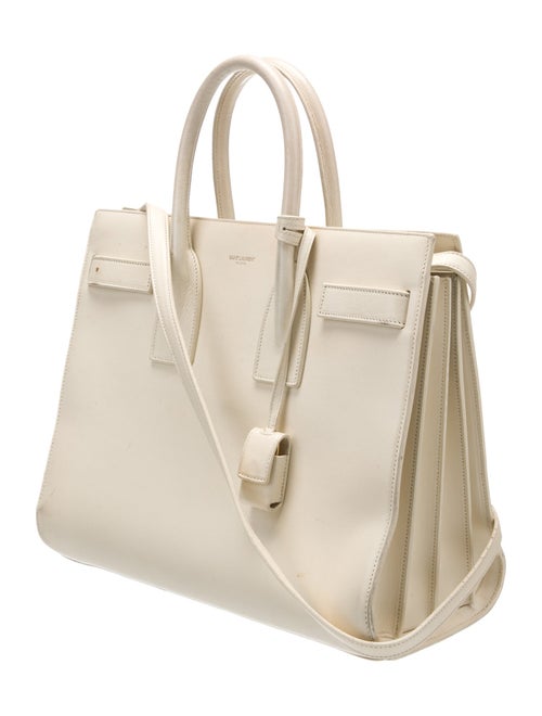 Saint Laurent Leather Sac De Jour Small