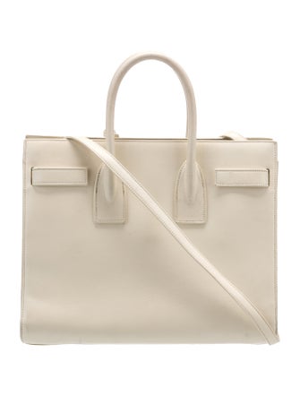 Saint Laurent Leather Sac De Jour Small