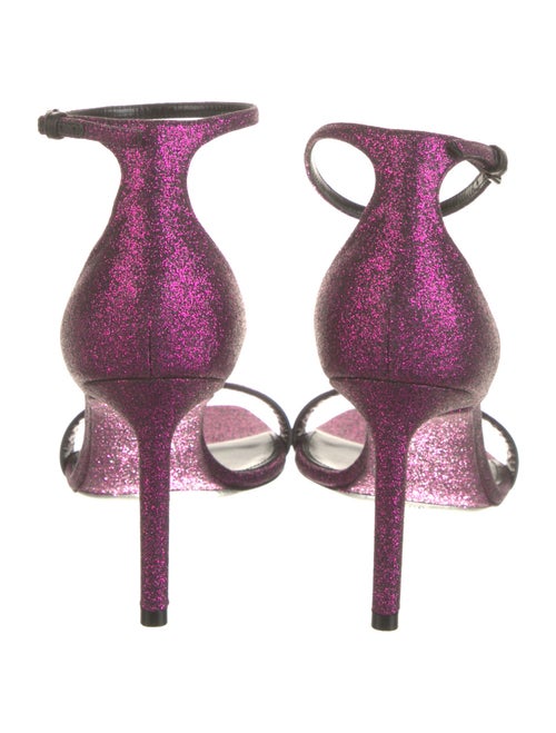 Saint Laurent Glitter Sandals