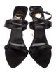 Saint Laurent Salome Leather Sandals