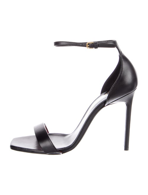 Saint Laurent Amber Leather Sandals