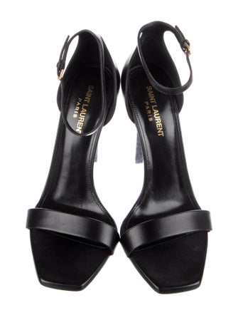 Saint Laurent Amber Leather Sandals