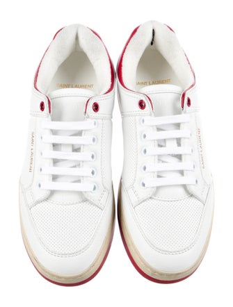 Saint Laurent Leather Sneakers