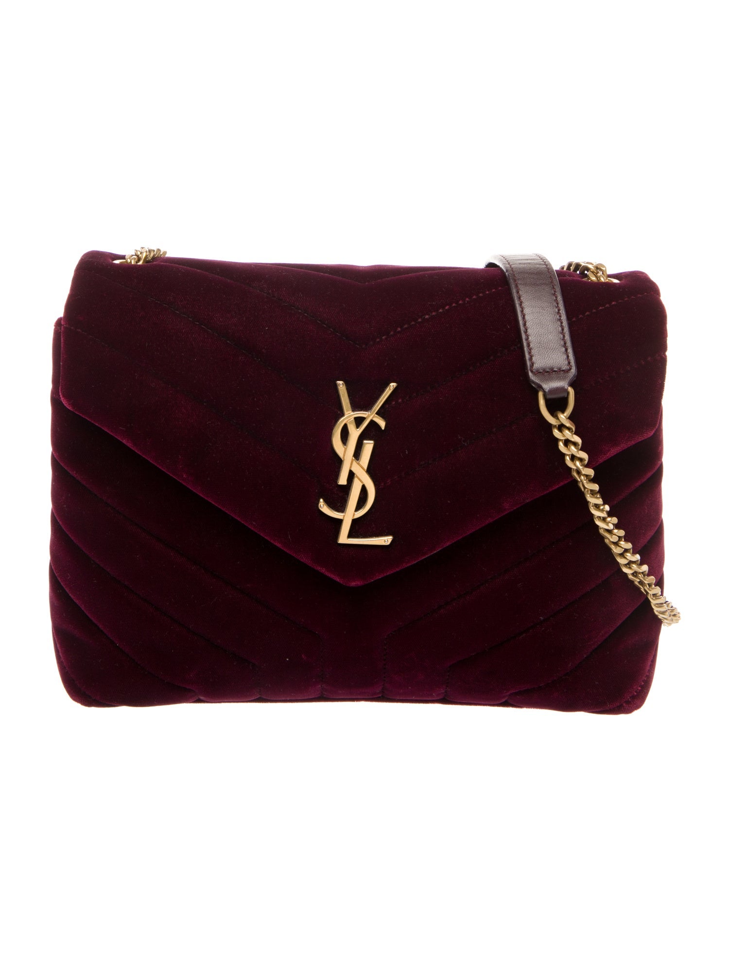 Saint Laurent Velvet LouLou Small