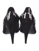 Saint Laurent Suede Studded Accents Pumps