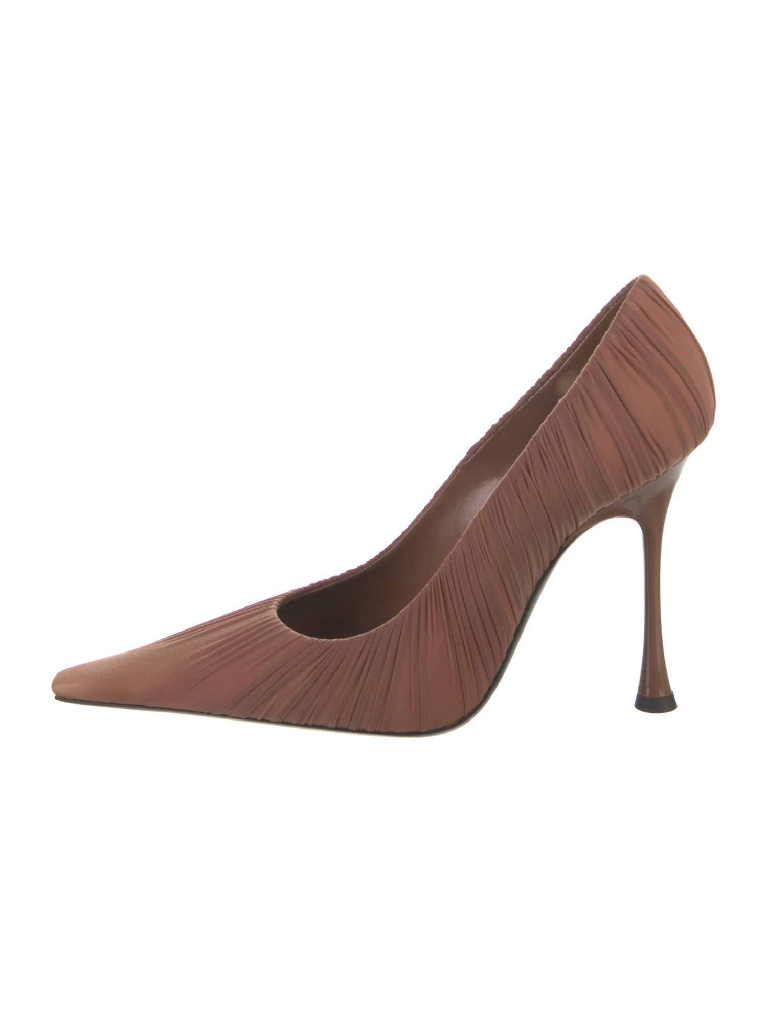Saint Laurent Pleated Accents Pumps w/ Tags