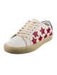 Saint Laurent Leather Sneakers