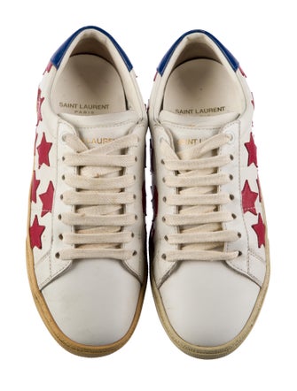 Saint Laurent Leather Sneakers