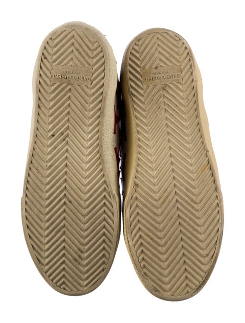 Saint Laurent Leather Sneakers
