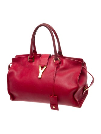 Saint Laurent Leather Y Cabas Large