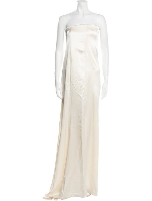 Saint Laurent Silk Long Dress