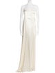 Saint Laurent Silk Long Dress