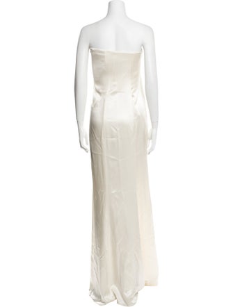 Saint Laurent Silk Long Dress