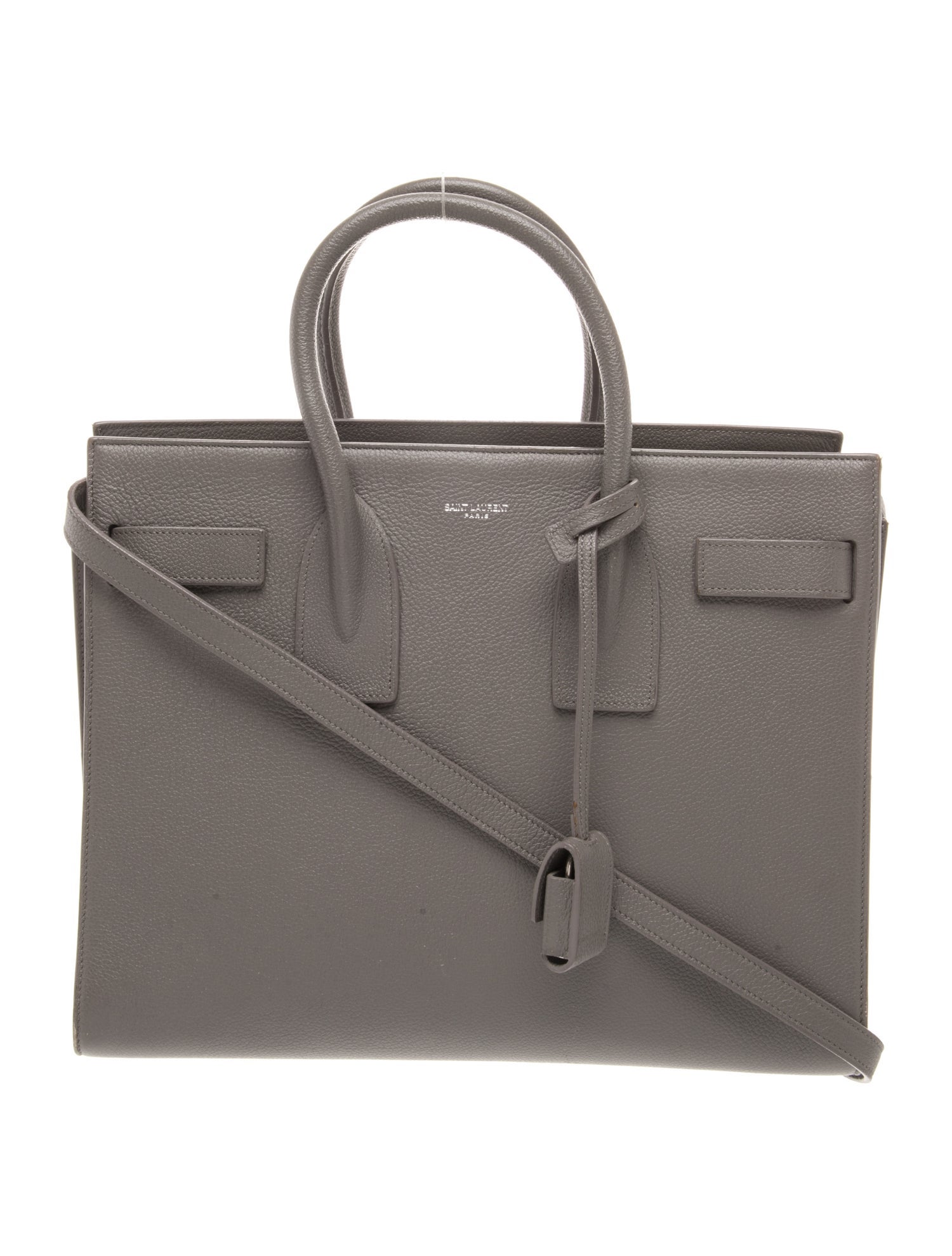 Saint Laurent Leather Sac De Jour Small