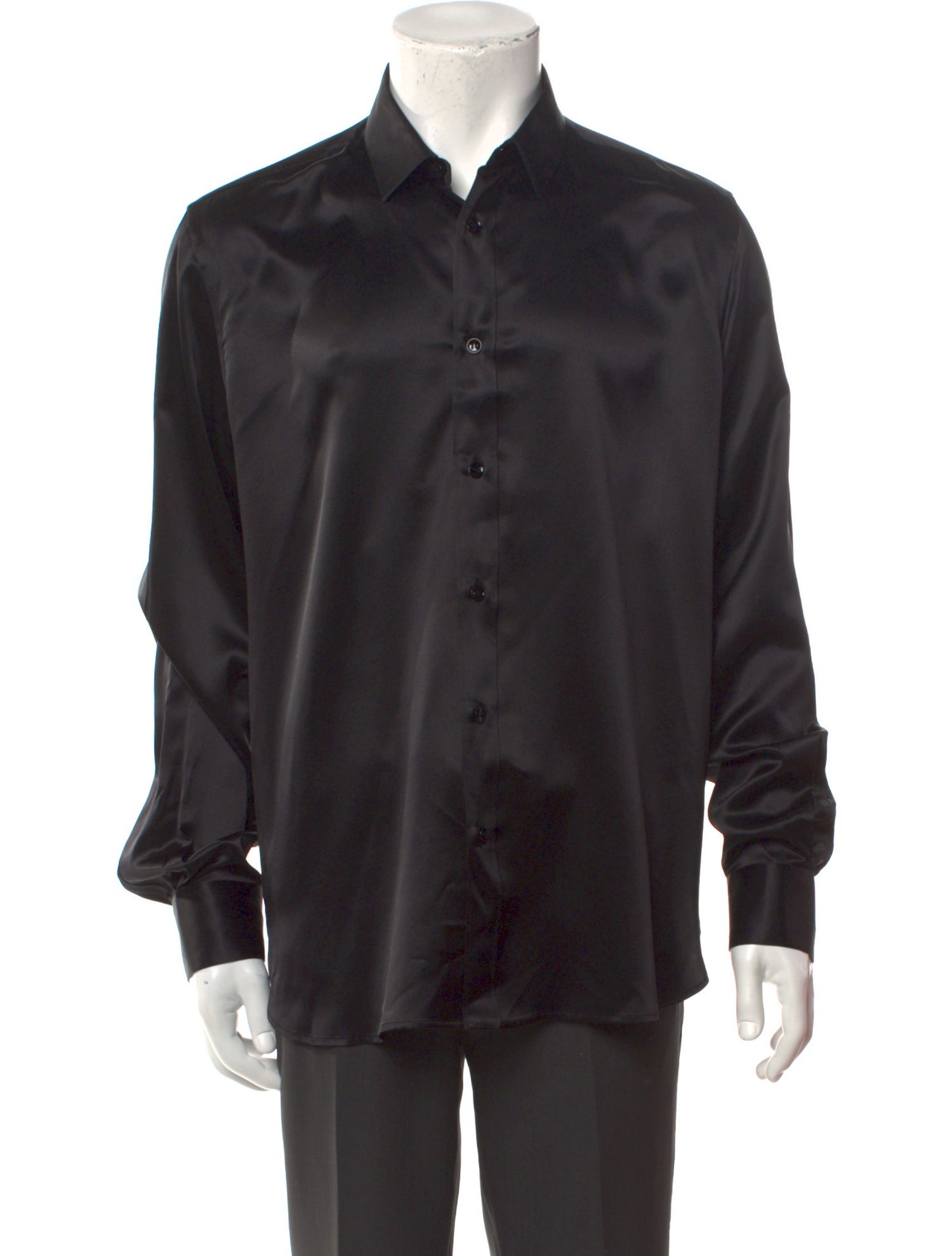 Saint Laurent 2016 Silk Dress Shirt