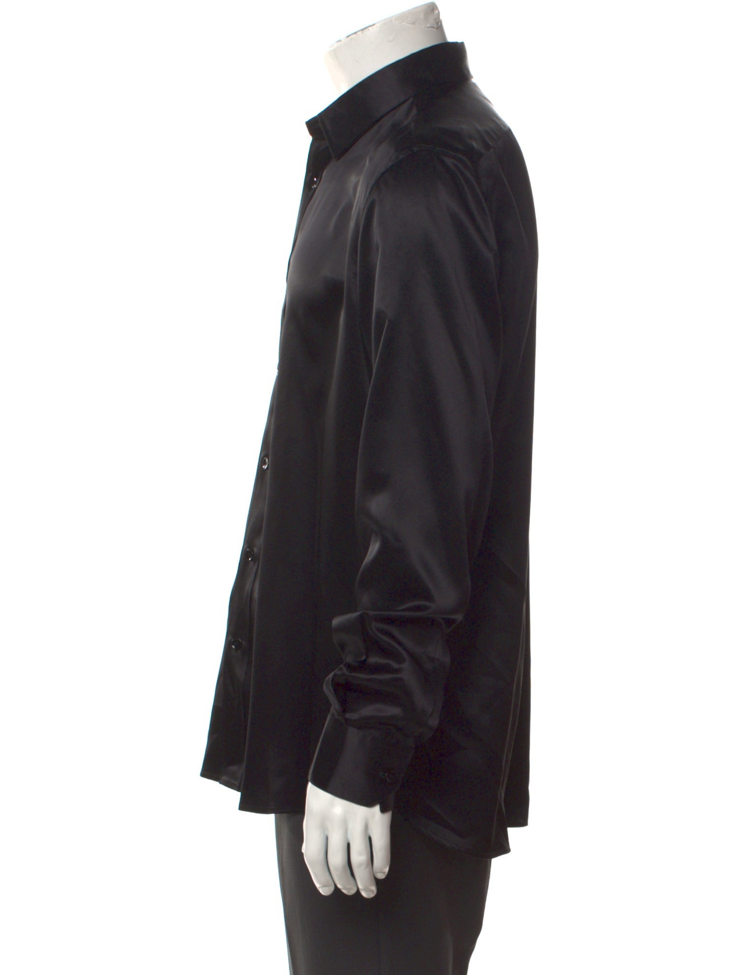 Saint Laurent 2016 Silk Dress Shirt