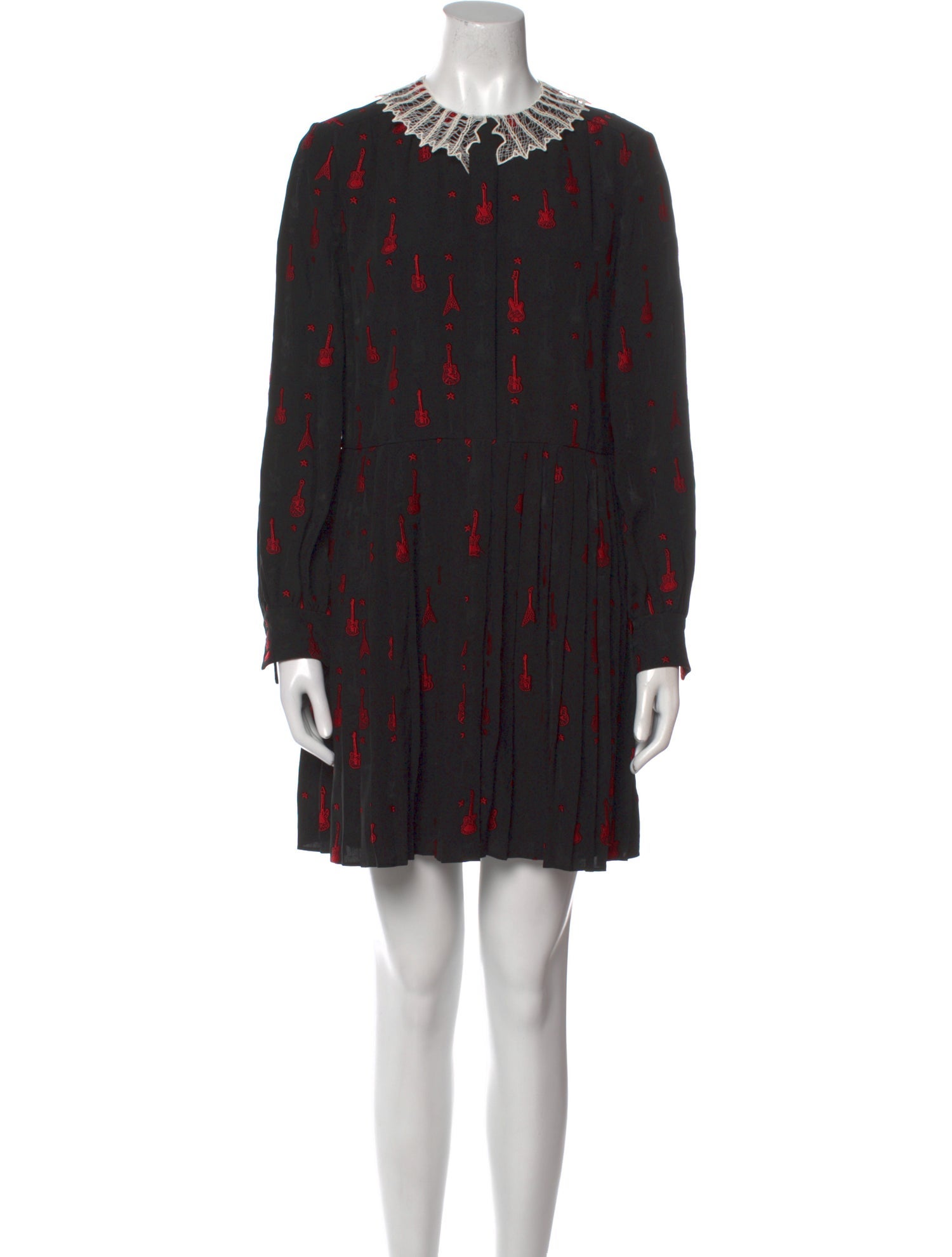 Saint Laurent Printed Mini Dress